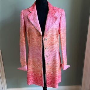 Etcetera Pink and Orange Women's Blazer